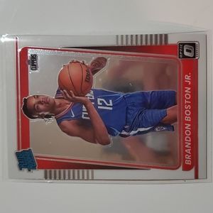 Brandon Boston Jr. Optic Rated Rookie Card #189